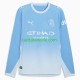 Jalkapallo Pelipaitoja Manchester City Mies Kotipeliasu 2026-2027 Pitkähihainen