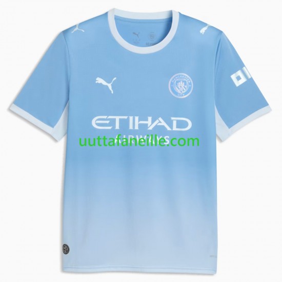 Jalkapallo Pelipaitoja Manchester City Mies Kotipeliasu 2026-2027 Lyhythihainen