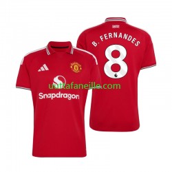 Jalkapallo Pelipaitoja Manchester United Bruno Fernandes 8 Mies Kotipeliasu 2026-2027 Lyhythihainen