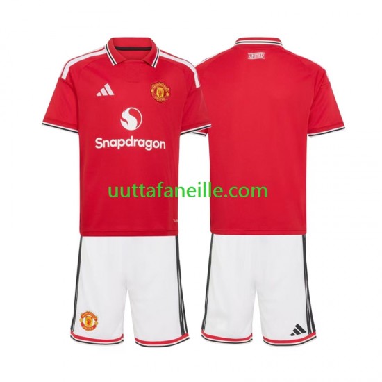 Jalkapallo Pelipaitoja Manchester United Lasten Kotipeliasu 2026-2027 Lyhythihainen