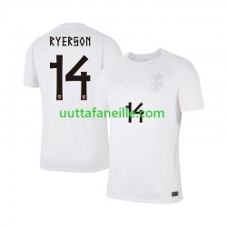 Jalkapallo Pelipaitoja Norja Julian Ryerson 14 Mies Kolmas peliasu MM-kisat 2026 Lyhythihainen