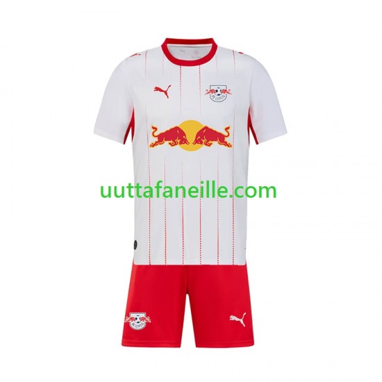 Jalkapallo Pelipaitoja RB Leipzig Lasten Kotipeliasu 2026-2027 Lyhythihainen