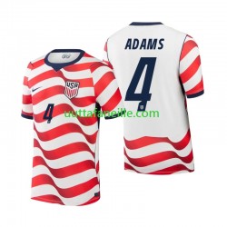 Jalkapallo Pelipaitoja Yhdysvallat Tyler Adams 4 Mies Kotipeliasu MM-kisat 2026 Lyhythihainen