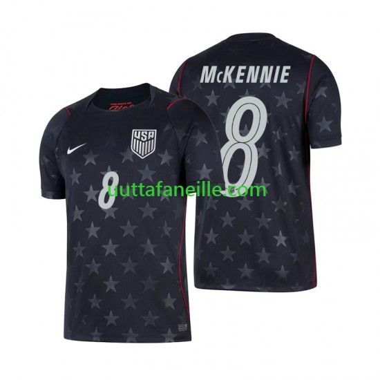 Jalkapallo Pelipaitoja Yhdysvallat Weston McKennie 8 Mies Vieraspeliasu MM-kisat 2026 Lyhythihainen