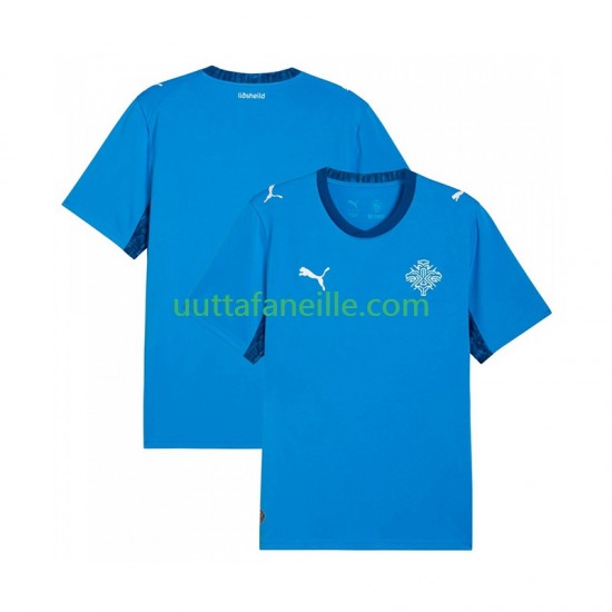 Jalkapallo Pelipaitoja Islanti Mies Kotipeliasu 2026 Lyhythihainen