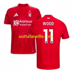 Jalkapallo Pelipaitoja Nottingham Forest Chris Wood 11 Mies Kotipeliasu 2024-2025 Lyhythihainen