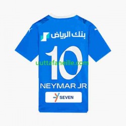 Jalkapallo Pelipaitoja Al Hilal Neymar JR 10 Mies Kotipeliasu 2023-2024 Lyhythihainen