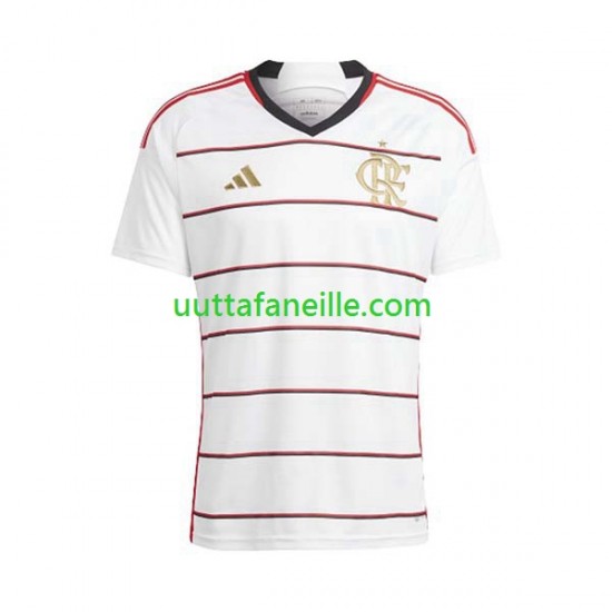 Jalkapallo Pelipaitoja CR Flamengo Mies Vieraspeliasu 2023-2024 Lyhythihainen