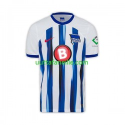 Jalkapallo Pelipaitoja Hertha BSC Mies Kotipeliasu 2023-2024 Lyhythihainen