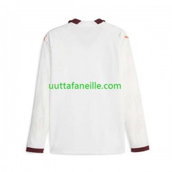 Jalkapallo Pelipaitoja Manchester City Mies Vieraspeliasu 2023-2024 Pitkähihainen