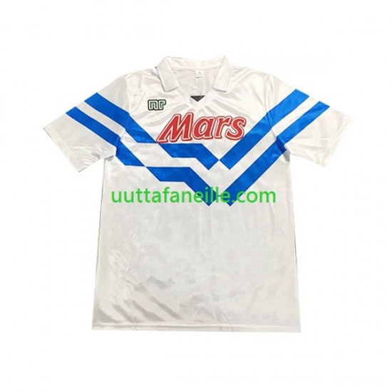 Jalkapallo Pelipaitoja Napoli 1989 1990 Retro Mies Vieraspeliasu Lyhythihainen