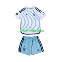 Jalkapallo Pelipaitoja Nottingham Forest Lasten Vieraspeliasu 2023-2024 Lyhythihainen