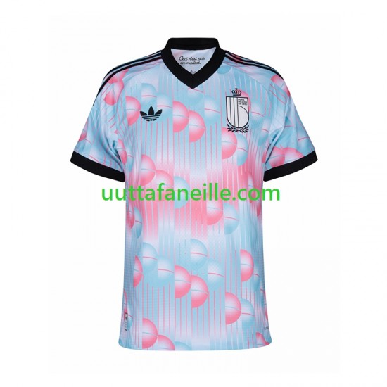 Jalkapallo Pelipaitoja Belgia Mies Vieraspeliasu MM-kisat 2026 Lyhythihainen