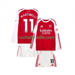 Jalkapallo Pelipaitoja Arsenal Martin Zubimendi 11 Lasten Kotipeliasu 2025-2026 Lyhythihainen