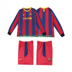 Jalkapallo Pelipaitoja FC Barcelona Retro Lasten Kotipeliasu 2011 2010 Pitkähihainen