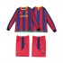 Jalkapallo Pelipaitoja FC Barcelona Retro Lasten Kotipeliasu 2011 2010 Pitkähihainen