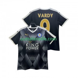Jalkapallo Pelipaitoja Leicester City VARDY 9 2014 2015 Retro Mies Vieraspeliasu Lyhythihainen