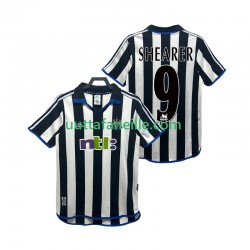 Jalkapallo Pelipaitoja Newcastle United SHEARER 9 2000 2001 Retro Mies Kotipeliasu Lyhythihainen