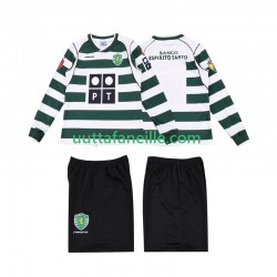 Jalkapallo Pelipaitoja Sporting CP 2001 2003 Retro Lasten Kotipeliasu Pitkähihainen