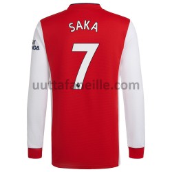 Jalkapallo Pelipaitoja Arsenal Bukayo Saka 7 Kotipeliasu 2021-2022 Pitkähihainen