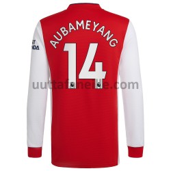 Jalkapallo Pelipaitoja Arsenal Pierre-Emerick Aubameyang 14 Kotipeliasu 2021-2022 Pitkähihainen