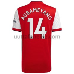 Jalkapallo Pelipaitoja Arsenal Pierre-Emerick Aubameyang 14 Kotipeliasu 2021-2022 Lyhythihainen