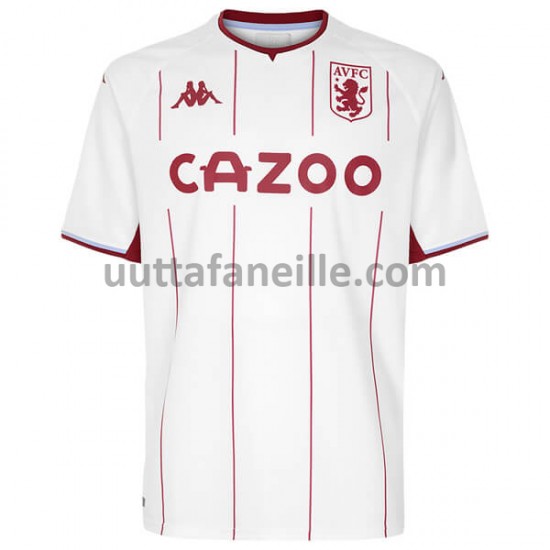Jalkapallo Pelipaitoja Aston Villa Vieraspeliasu 2021-2022 Lyhythihainen