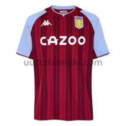 Jalkapallo Pelipaitoja Aston Villa Kotipeliasu 2021-2022 Lyhythihainen