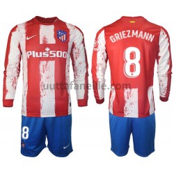 Jalkapallo Pelipaitoja Atlético Madrid GRIEZMANN 8 Lasten Kotipeliasu 2021-2022 Pitkähihainen