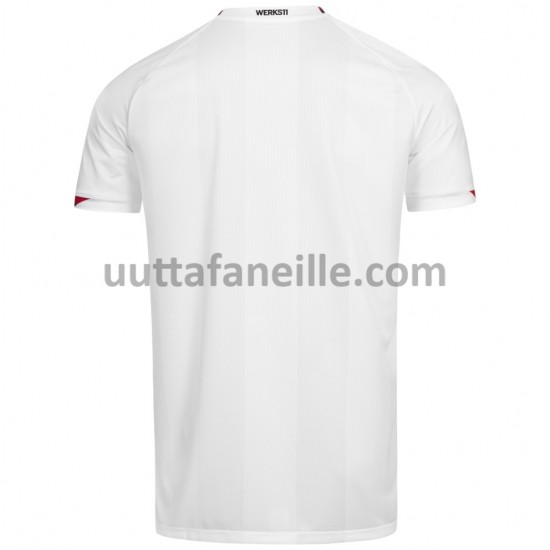 Jalkapallo Pelipaitoja Bayer 04 Leverkusen Vieraspeliasu 2021-2022 Lyhythihainen