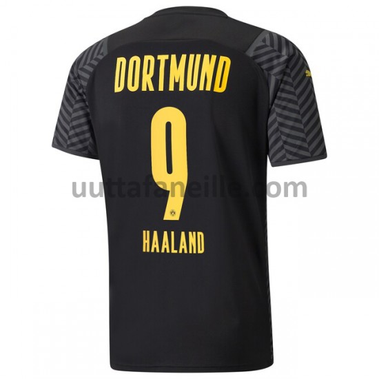 Jalkapallo Pelipaitoja Borussia Dortmund Erling Haaland 9 Vieraspeliasu 2021-2022 Lyhythihainen