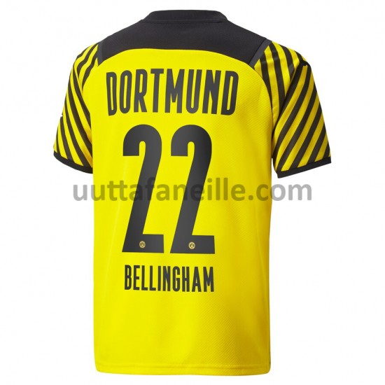 Jalkapallo Pelipaitoja Borussia Dortmund Jude Bellingham 22 Kotipeliasu 2021-2022 Lyhythihainen