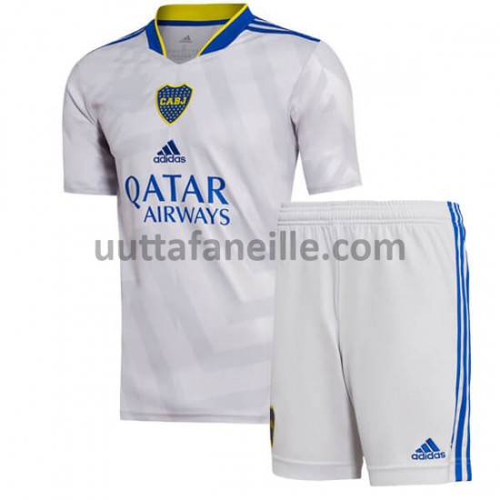 Jalkapallo Pelipaitoja Boca Juniors Lasten Vieraspeliasu 2021-2022 Lyhythihainen