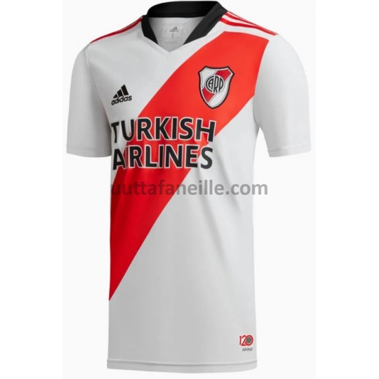 Jalkapallo Pelipaitoja CA River Plate Kotipeliasu 2021-2022 Lyhythihainen