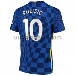 Jalkapallo Pelipaitoja Chelsea Christian Pulisic 10 Kotipeliasu 2021-2022 Lyhythihainen