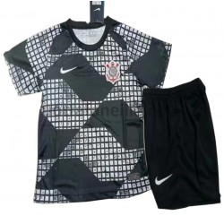 Jalkapallo Pelipaitoja Corinthians Lasten Kolmas peliasu 2021-2022 Lyhythihainen