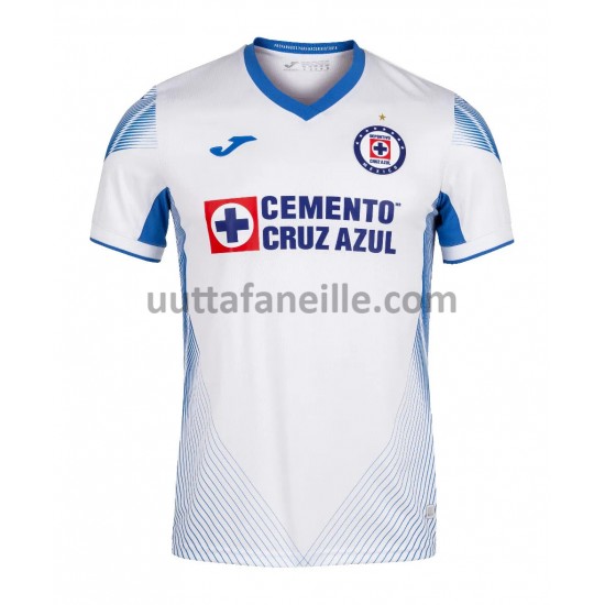 Jalkapallo Pelipaitoja Cruz Azul Vieraspeliasu 2021-2022 Lyhythihainen