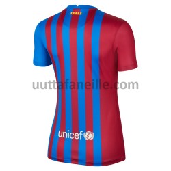 Jalkapallo Pelipaitoja FC Barcelona Nainen Kotipeliasu 2021-2022 Lyhythihainen