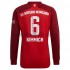 Jalkapallo Pelipaitoja FC Bayern München Joshua Kimmich 6 Kotipeliasu 2021-2022 Pitkähihainen