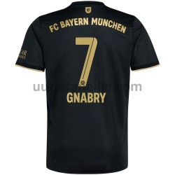 Jalkapallo Pelipaitoja FC Bayern München Serge Gnabry 7 Vieraspeliasu 2021-2022 Lyhythihainen