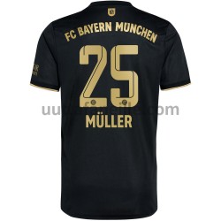 Jalkapallo Pelipaitoja FC Bayern München Thomas Muller 25 Vieraspeliasu 2021-2022 Lyhythihainen