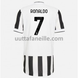 Jalkapallo Pelipaitoja Juventus Cristiano Ronaldo 7 Kotipeliasu 2021-2022 Lyhythihainen