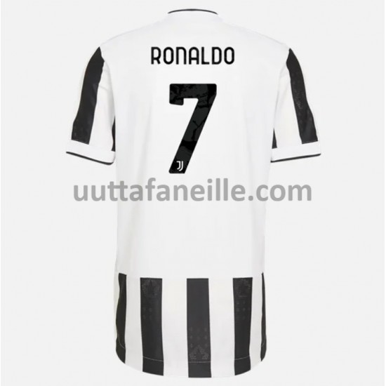 Jalkapallo Pelipaitoja Juventus Cristiano Ronaldo 7 Kotipeliasu 2021-2022 Lyhythihainen