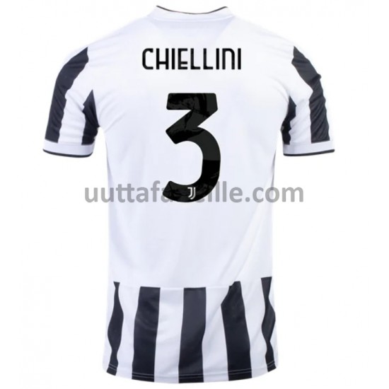 Jalkapallo Pelipaitoja Juventus Giorgio Chiellini 3 Kotipeliasu 2021-2022 Lyhythihainen
