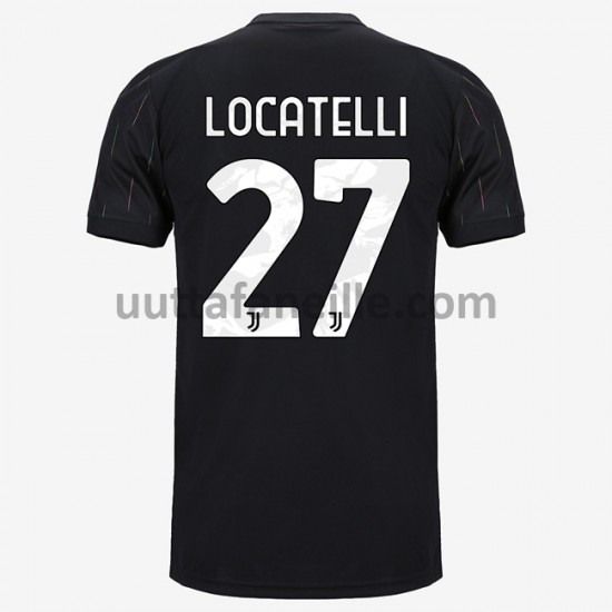 Jalkapallo Pelipaitoja Juventus Manuel Locatelli 27 Vieraspeliasu 2021-2022 Lyhythihainen