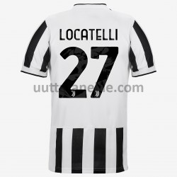Jalkapallo Pelipaitoja Juventus Manuel Locatelli 27 Kotipeliasu 2021-2022 Lyhythihainen