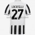 Jalkapallo Pelipaitoja Juventus Manuel Locatelli 27 Kotipeliasu 2021-2022 Lyhythihainen