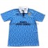 Jalkapallo Pelipaitoja SS Lazio Retro Kotipeliasu 1991 Lyhythihainen