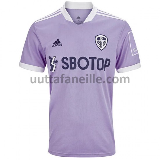 Jalkapallo Pelipaitoja Leeds United Kolmas peliasu 2021-2022 Lyhythihainen