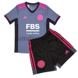 Jalkapallo Pelipaitoja Leicester City Lasten Kolmas peliasu 2021-2022 Lyhythihainen